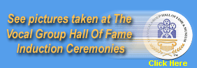 Pics of stars from the Vocal Group Hall Of Fame