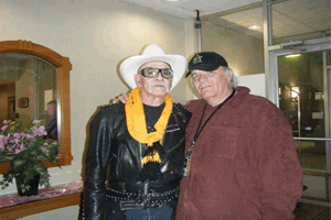 Bobby Valens (Ritchie Valens older brother) with Jimmy Jay