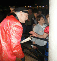 Dick Richards (The Comets Drummer) Signs Autographs