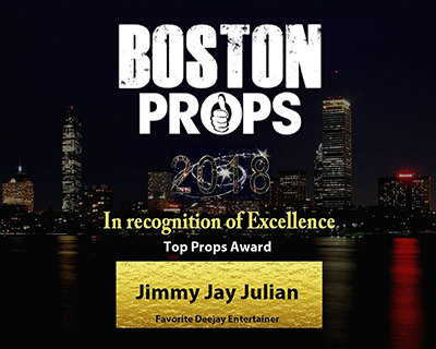 Jimmy Jay Boston Props Award 2018