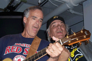 Bob Cowsill with Jimmy Jay