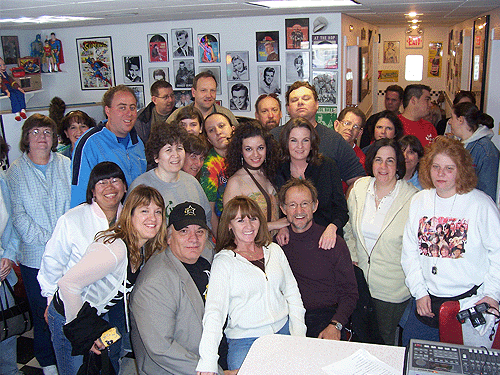 Crowd Shot of audience for Peter Tork at Cool Scoops