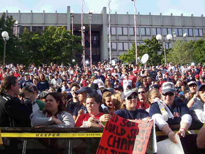 Rally Crowd